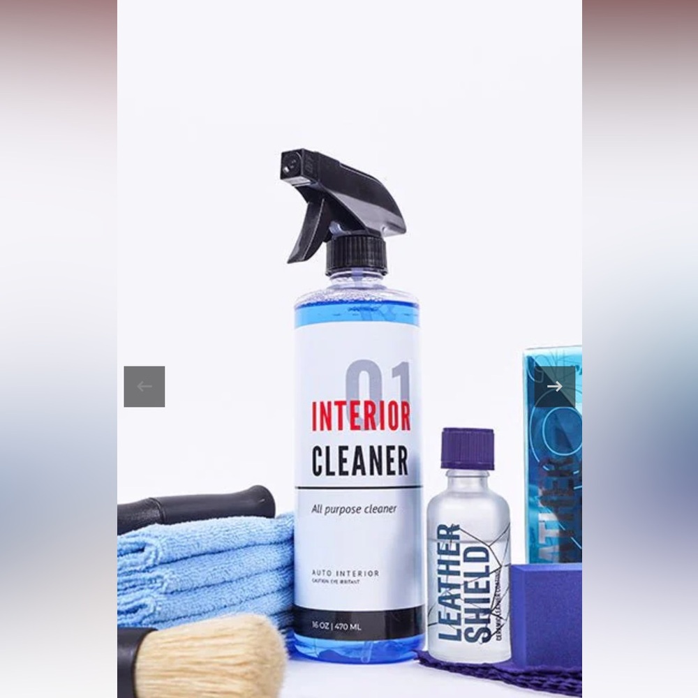 Tesla interior cleaning solution